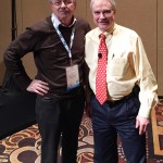 Dr. Norsworthy and Stephan Porostocky at Western Veterinary Conference in Las Vegas